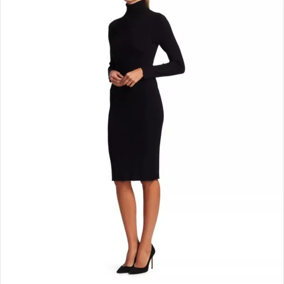 Slinky L''agence Black Knit Dress